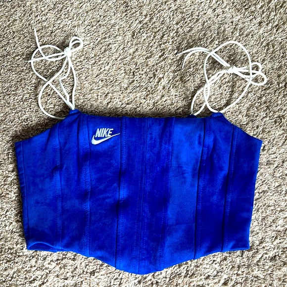 Nike Tops - Redone upcycled Nike corset top